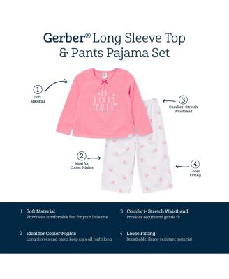 Toddler Girls 2-Piece Pajama Set