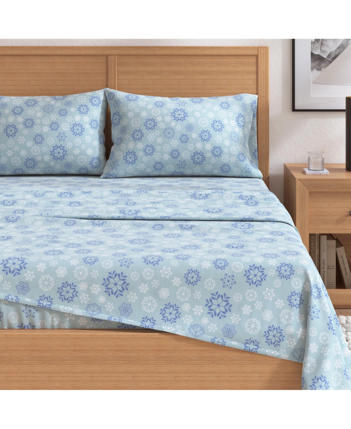 Linery & Co. 100% Turkish Cotton Winter Flannel Sheet Set