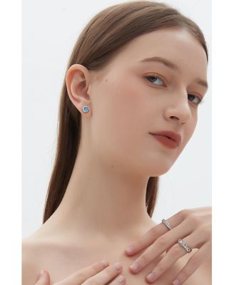 Skyler Molten Cubic Zirconia Stud Earrings