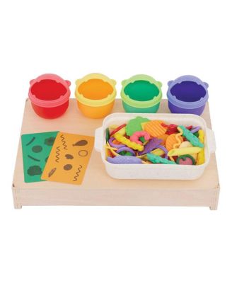 Stir & Sort Food Court Fine Motor Game