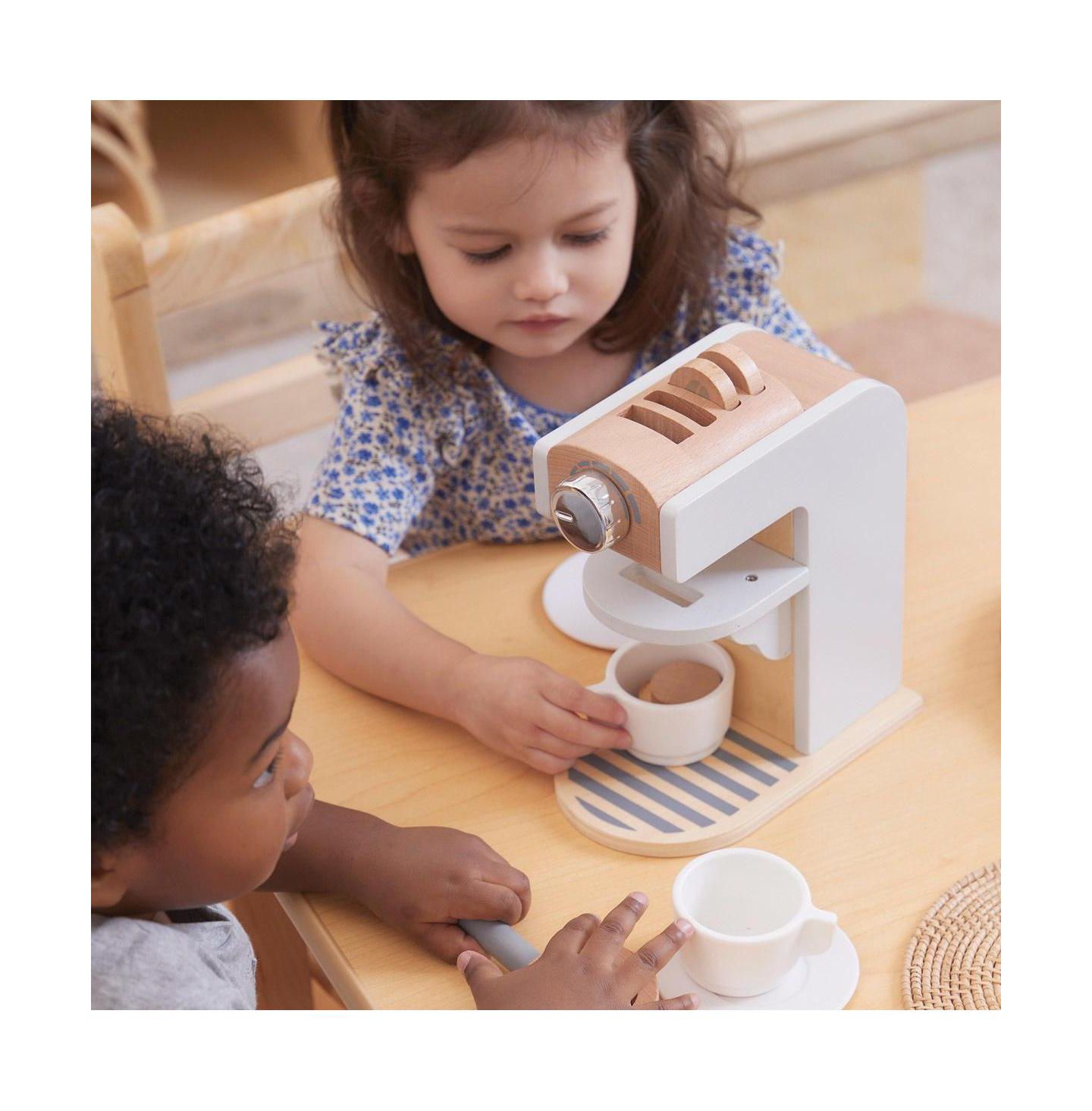 Детские игрушки Kaplan Early Learning Coffee Maker, цвет: Белый — фото 5