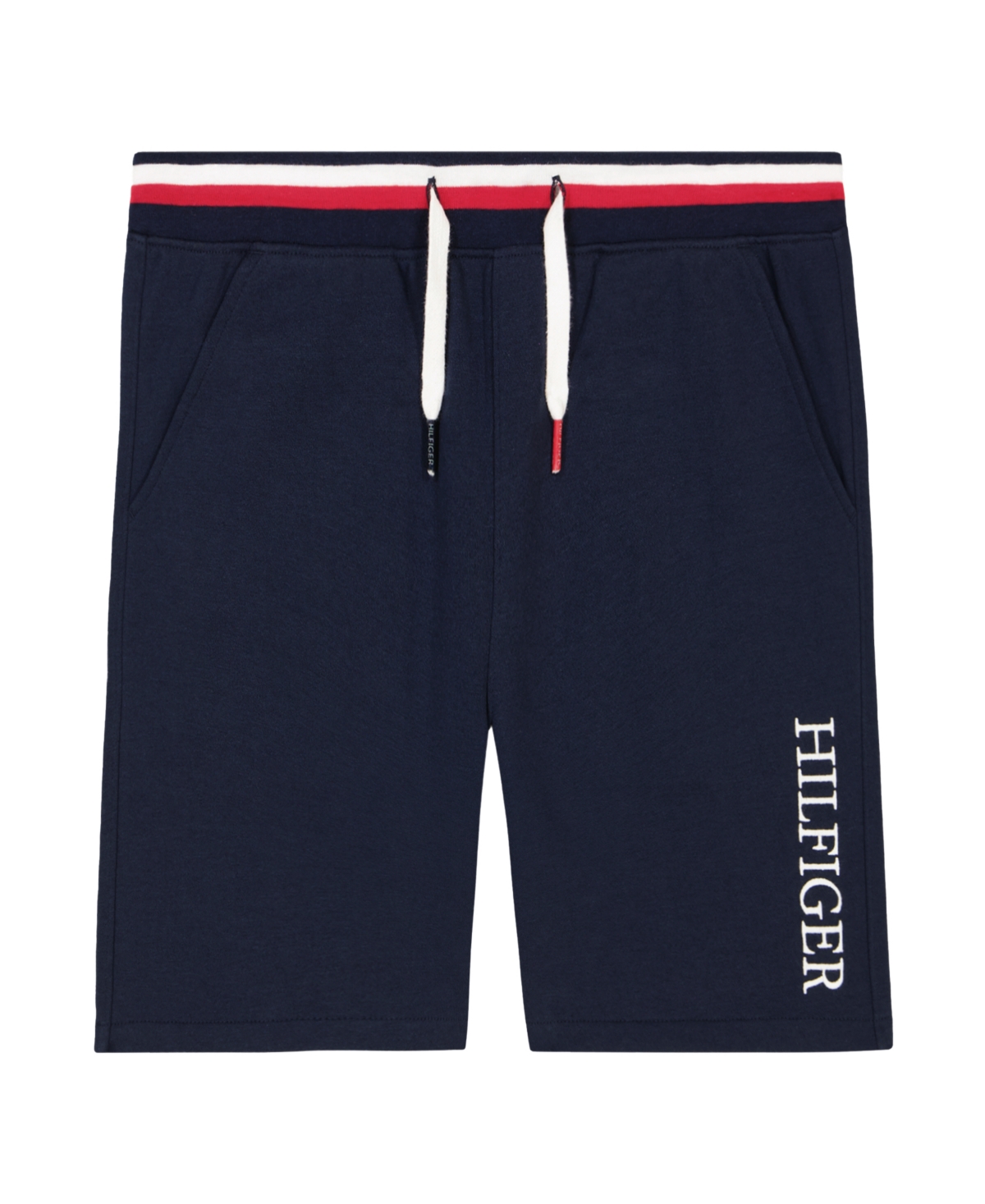 Shop Tommy Hilfiger Big Boys Tommy Pull On Knit Shorts In Navy Blazer