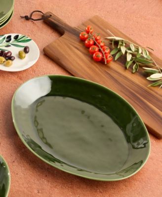 Verde Oval Platter