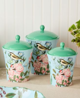 Flora 3-Piece Canister Set