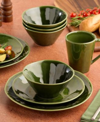 Verde Ice Cream Bowls, Set of 4, Service for 4