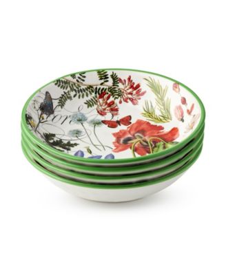 Greenhouse Soup Bowls, Set of 4, Service for 4