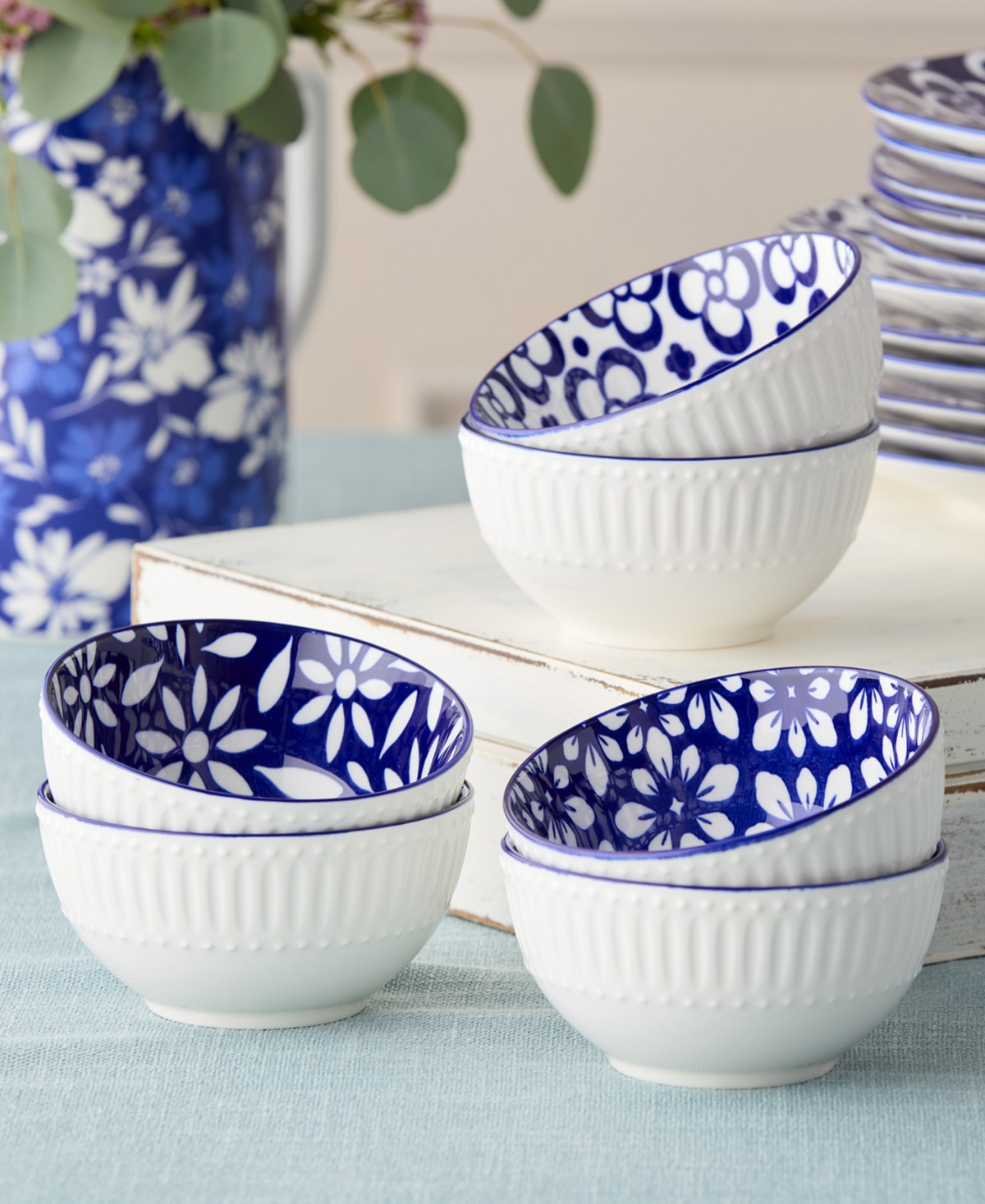 Certified International Madison 4.75" All-Purpose Bowls, Set of 6
