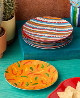 Caliente Salad Plates, Set of 6, Service for 6