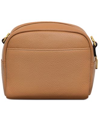 The Daily Mini Leather Zip Around Crossbody Bag