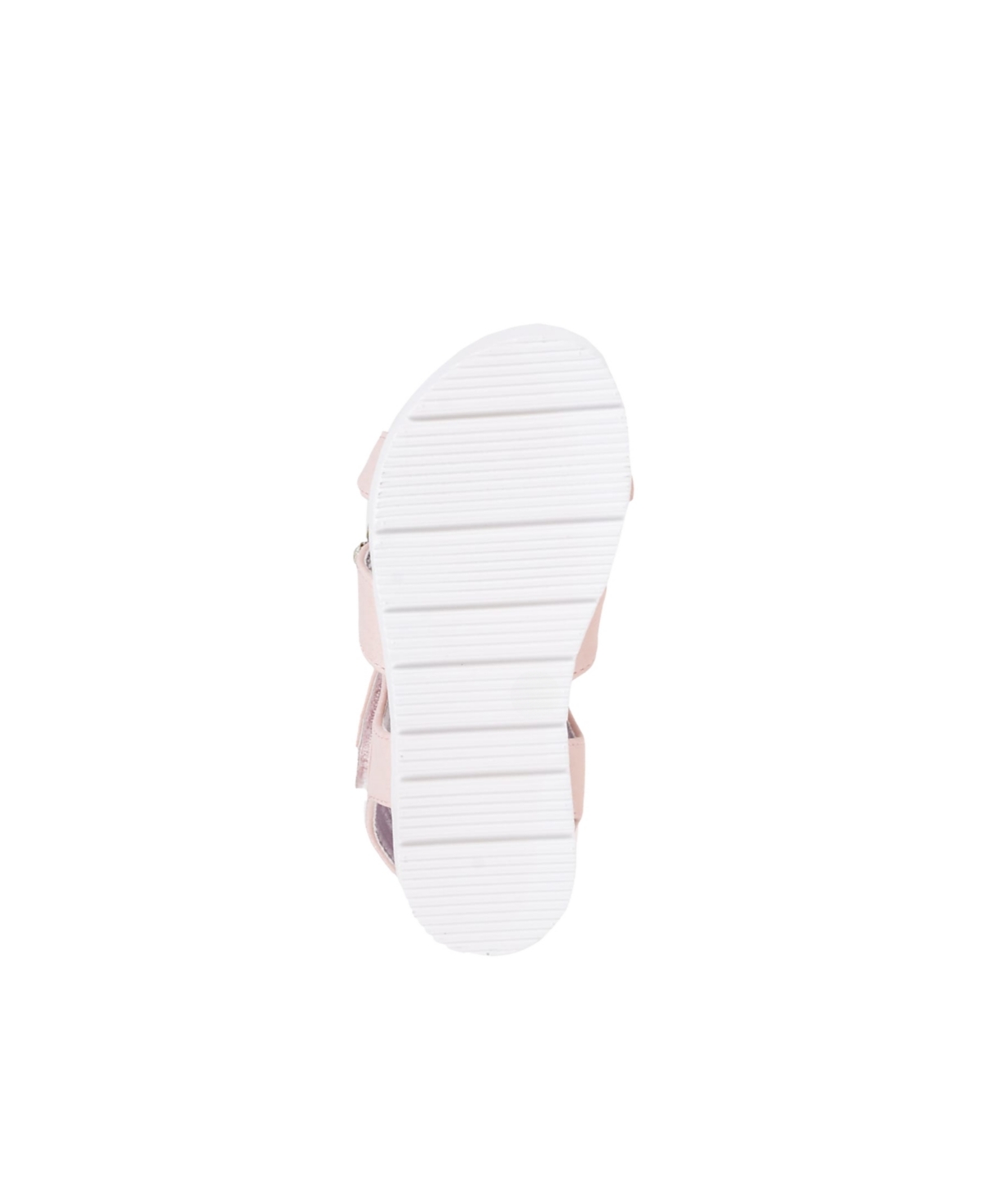 Bebe Little Girls Sporty With Flower Gem Accent Sandals In Pink