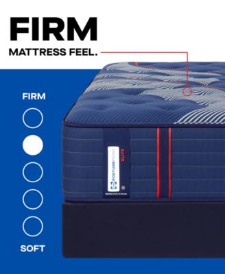 Posturepedic Elite Albany II 14" Firm Tight Top Mattress Set - Full