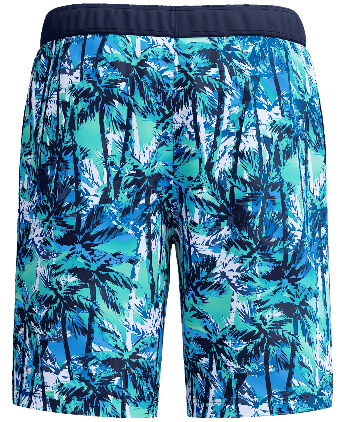 Speedo Men's Hawaiian Sky Bondi Basin Palm Print Drawstring 9" Boardshorts In Hawain Sky