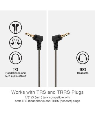 MEE Audio 1/4" (6.3 mm) Stereo Audio Adapter (2 Pack)