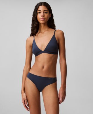 Women's Invisibles Microfiber Stretch Thong Underwear-D3428