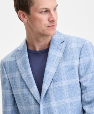 Men's Modern-Fit Check Sport Coat