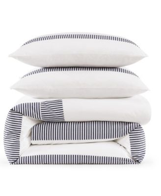 Madison Oxford Cotton 3-Pc. Comforter Set, King
