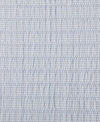 Ithaca Stripe Cotton Reversible 2-Pc. Quilt Set, Twin