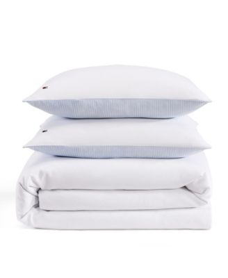 Micro Pique 3-Pc. Duvet Cover Set, King