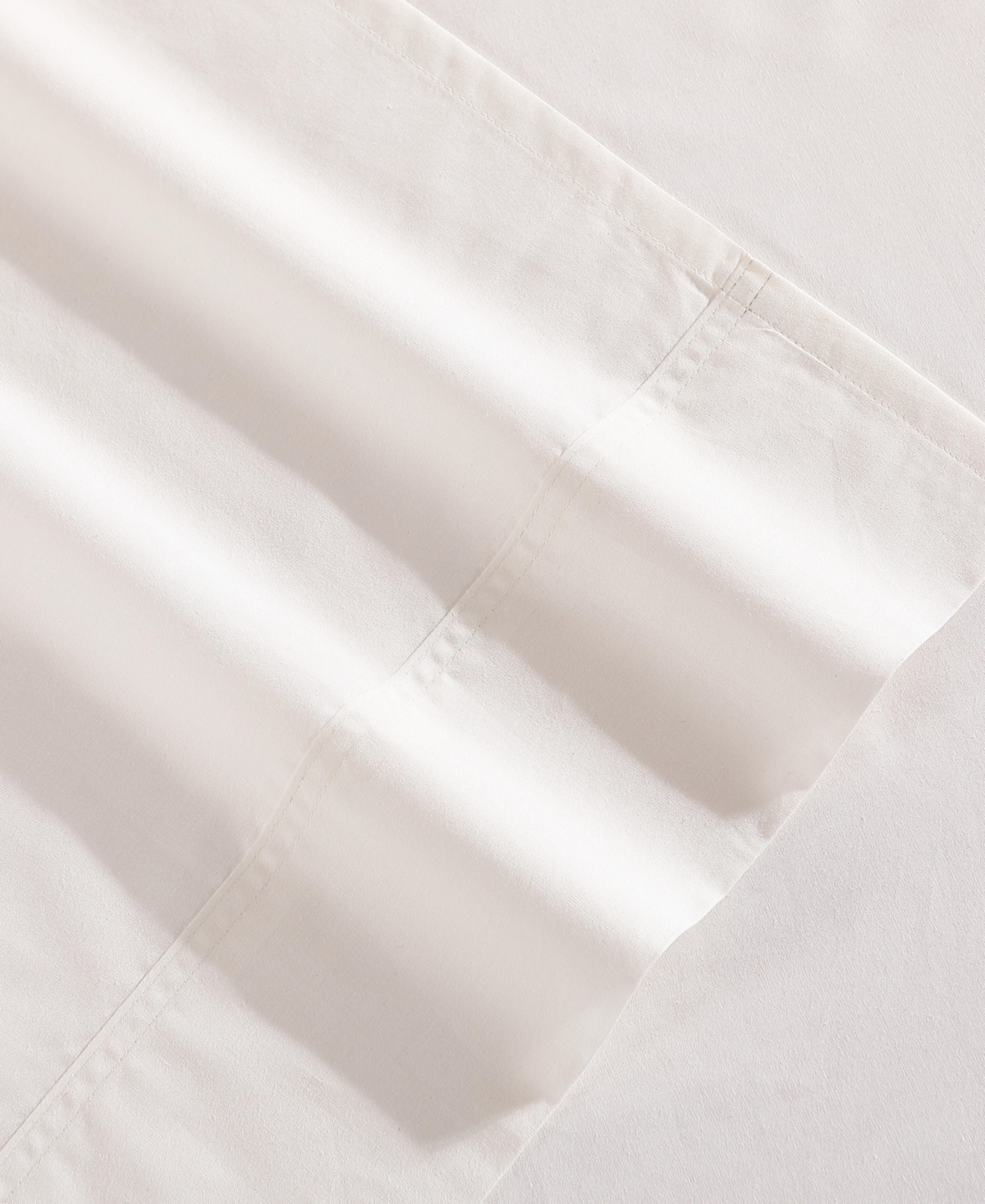 Tommy Hilfiger Solid 200-Thread Count Cotton Percale -Pc. Sheet Set
