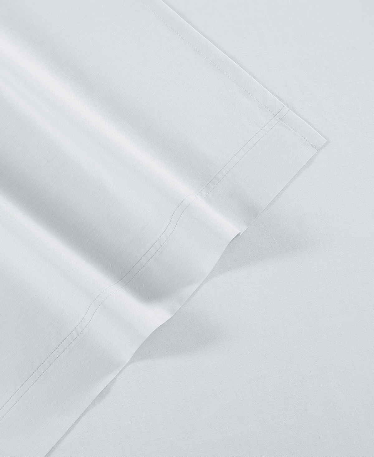 TOMMY HILFIGER SOLID 144-THREAD COUNT COTTON CHAMBRAY WASHED 4-PC. SHEET SET, QUEEN 