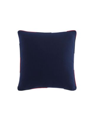 Flag Seersucker Square Pillow, 20" X 20"