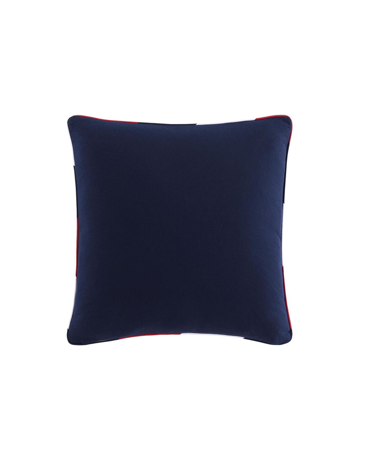 Tommy Hilfiger Th Flag Seersucker Decorative Pillow In Blue,red,white