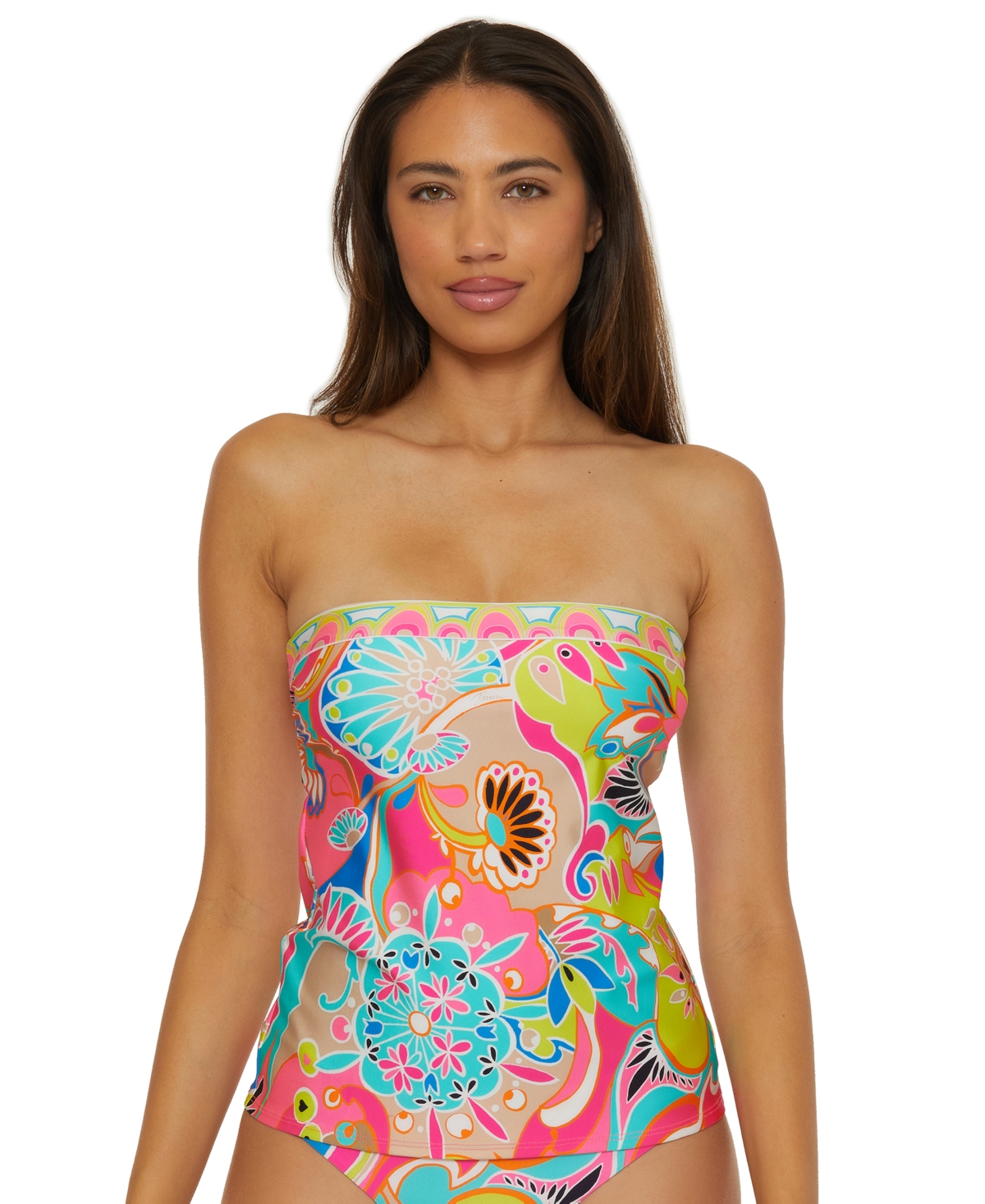 Women's Venus Banded Tankini Top - Multi