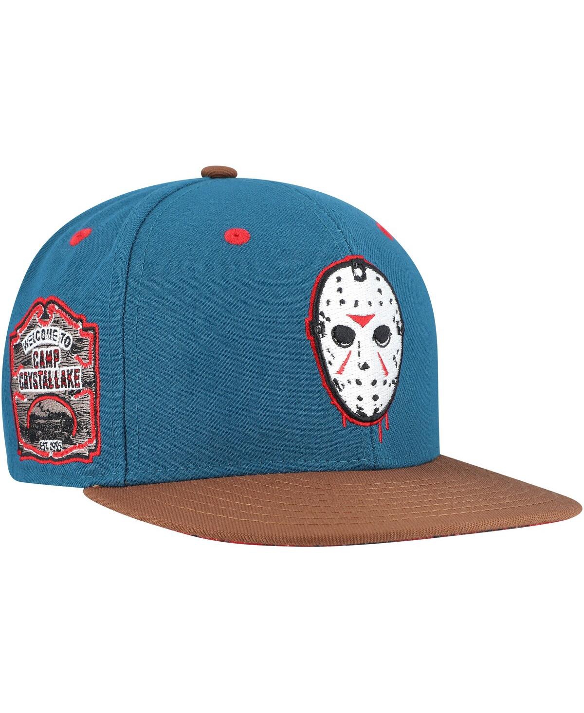 Men's Jason Voorhees Navy Friday the 13th Fitted Hat - Navy