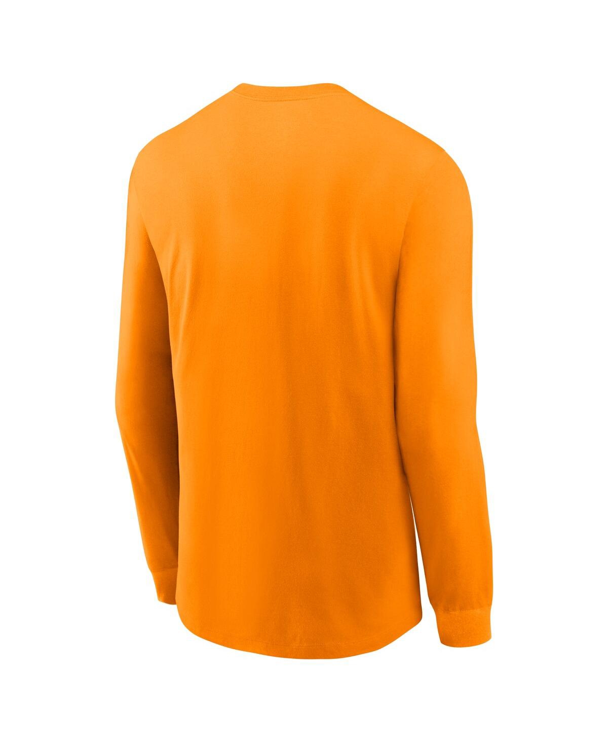 Nike Tennessee Volunteers Baseball Arch  Men's College Long-sleeve T-shirt In Orange