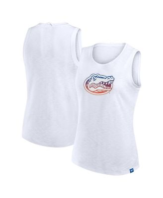 Fanatics - Women's White Florida Gators Activate Slub Tank Top