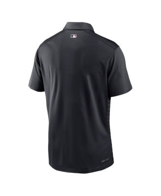 Men's Navy Cleveland Guardians Authentic Collection Victory Performance Polo Shirt