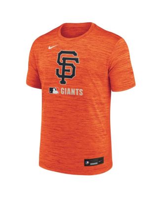 Men's Orange San Francisco Giants Authentic Collection Velocity Performance Practice T-Shirt