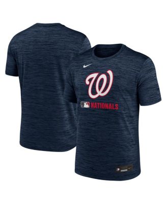 Nike - Men's&nbsp; Navy Washington Nationals Authentic Collection Velocity Performance Practice T-shirt