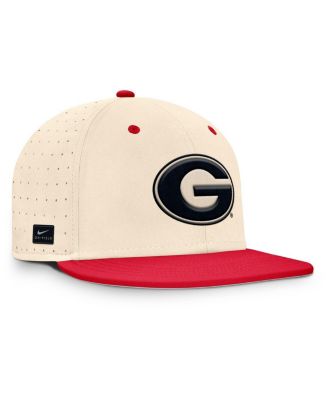 Men's Natural Georgia Bulldogs On-Field Dugout True Performance Fitted Hat