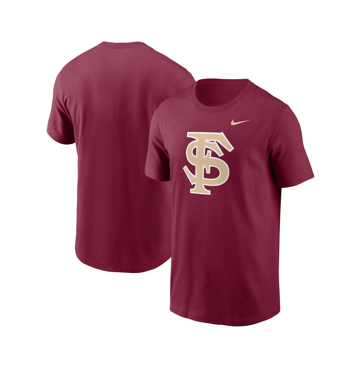 Мужская футболка Nike Garnet Florida State Seminoles Baseball Logo — фото 1