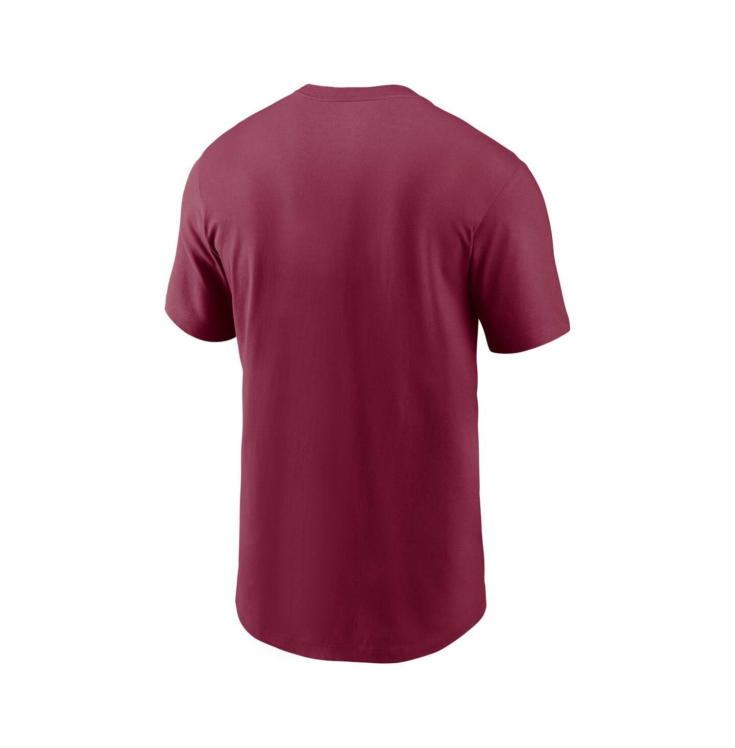 Мужская футболка Nike Garnet Florida State Seminoles Baseball Wordmark — фото 2