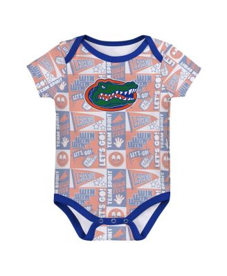 Baby Boys and Girls Florida Gators Sunday Comics Bodysuit, Set of 3