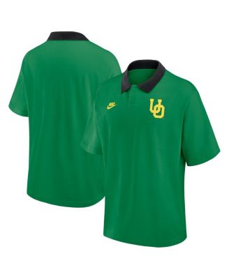 Nike - Men's Green Oregon Ducks Legacy Jersey Club Oversized Fit Polo