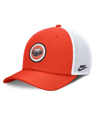 Nike - Men's Orange Houston Astros Cooperstown Collection Rise Trucker Adjustable Hat