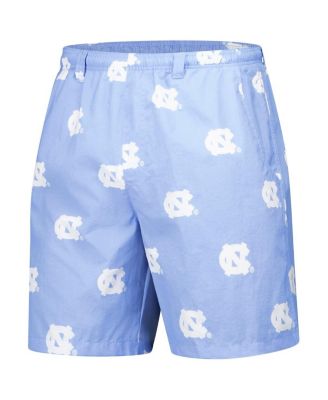Men's Carolina Blue North Carolina Tar Heels Back Cast III Printed Shorts
