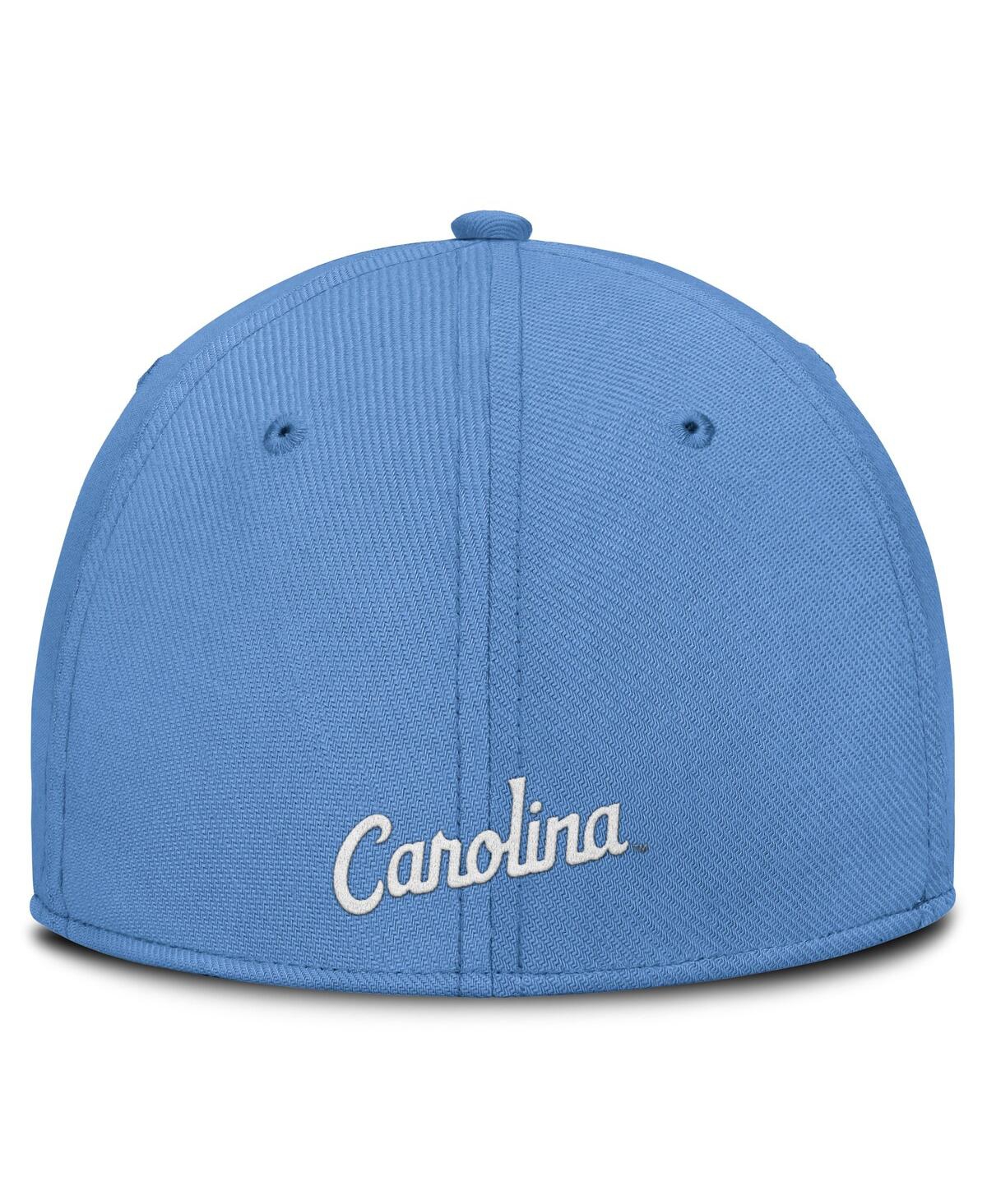 Nike Men's Carolina Blue North Tar Heels 2025 Dugout Coaches Rise Swoosh Performance Flex Hat