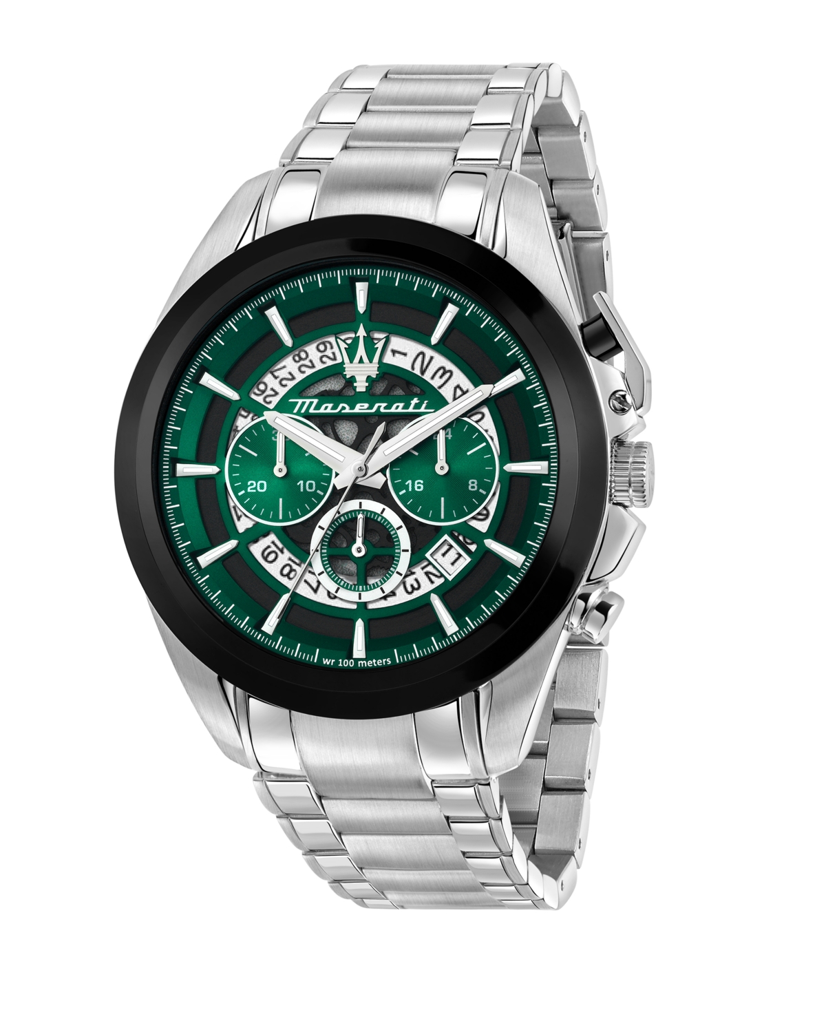 Men's Chronograph Stainless Steel Watch, 45mm - Stainless Steel