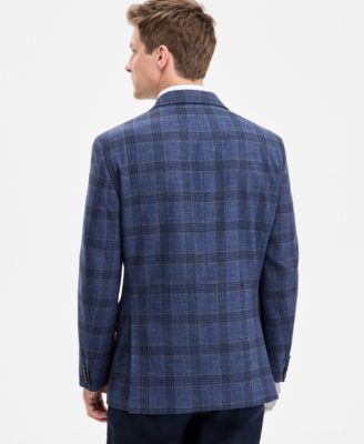 Men's Modern-Fit Check Sport Coat