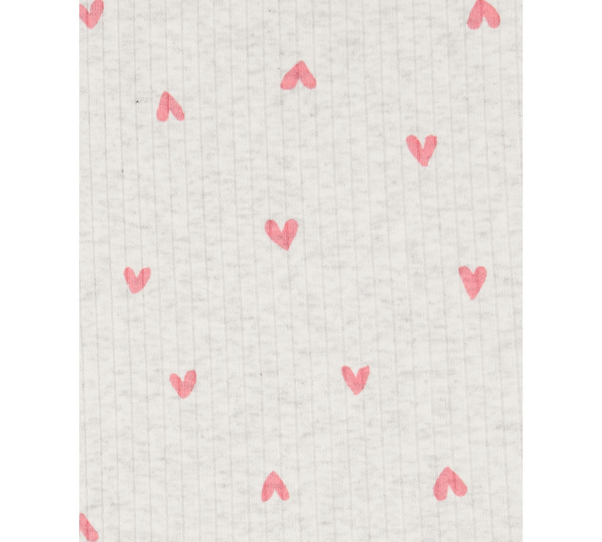 Carter's Toddler Girls Heart-print Top & Shorts, 2 Piece Set In Gray