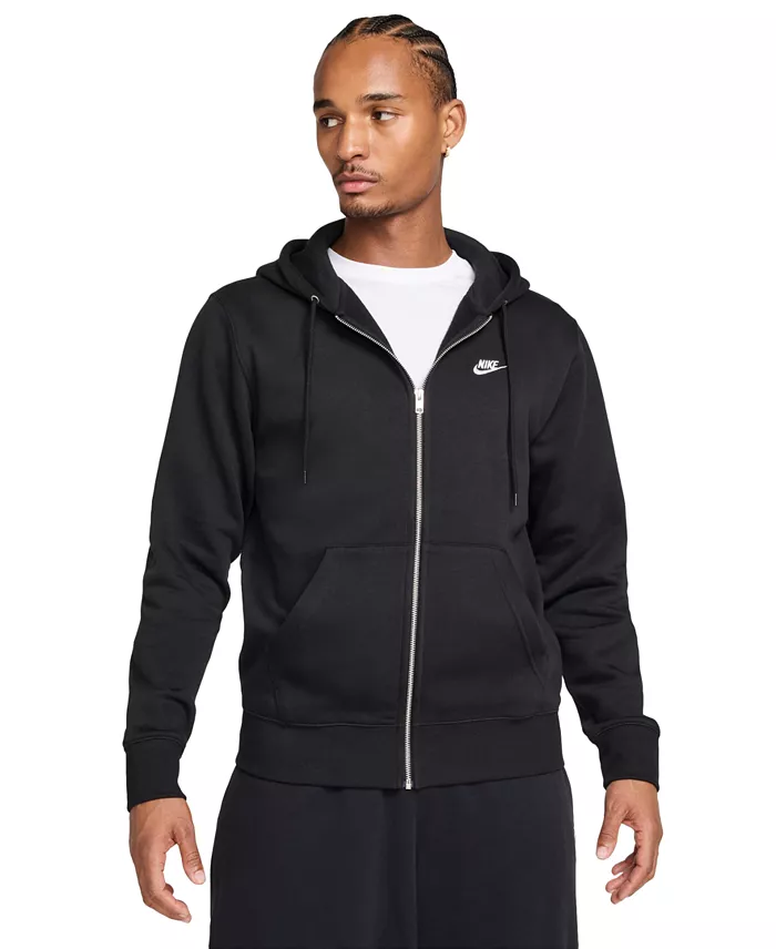 Men's Full-Zip Fleece Regular-Fit Hoodie