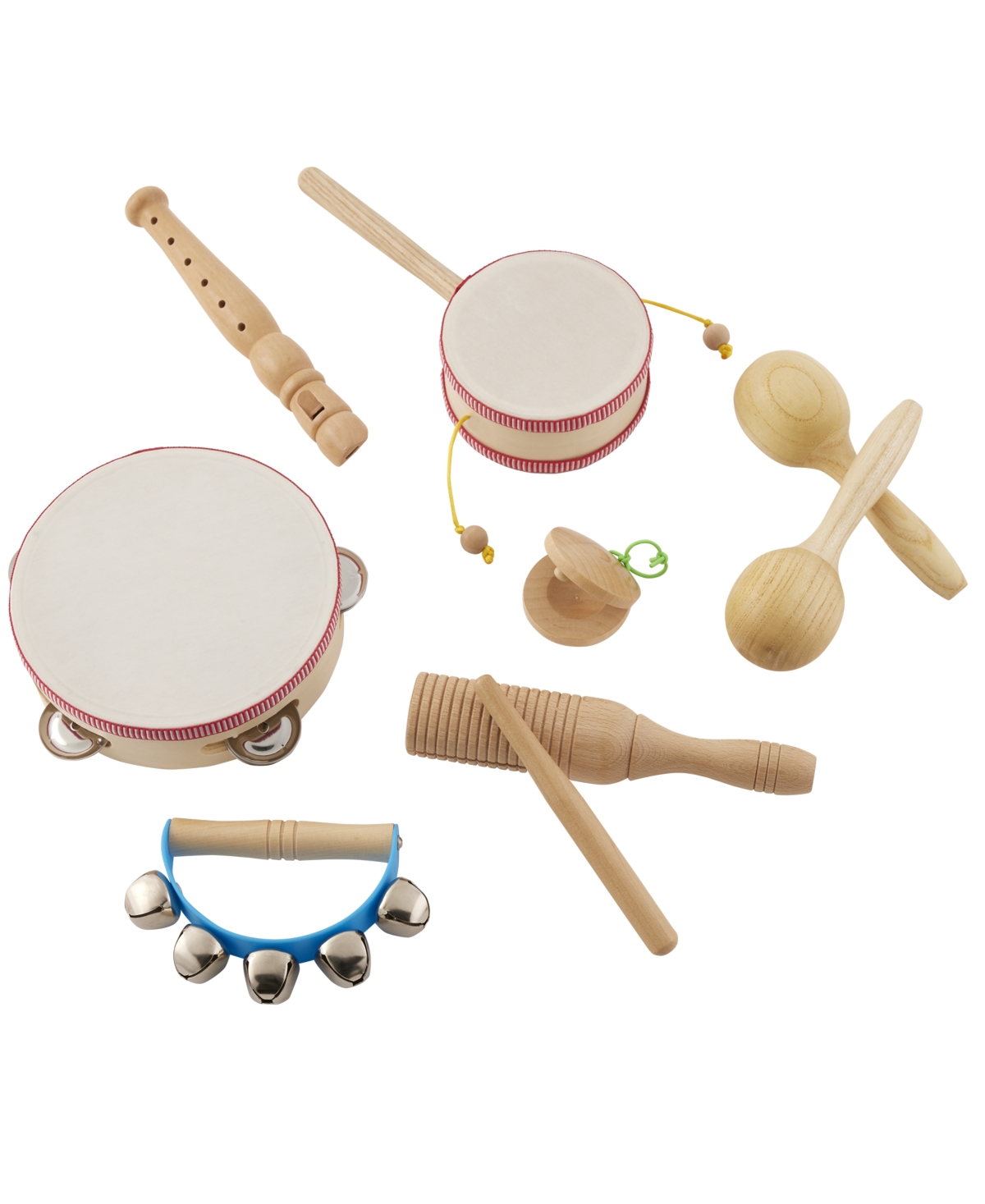 Imaginarium Babies' Wooden Music Set, 9 Pieces In Multi