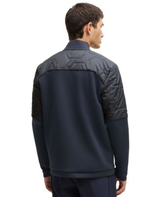 Men's Quilted Hybrid Jacket