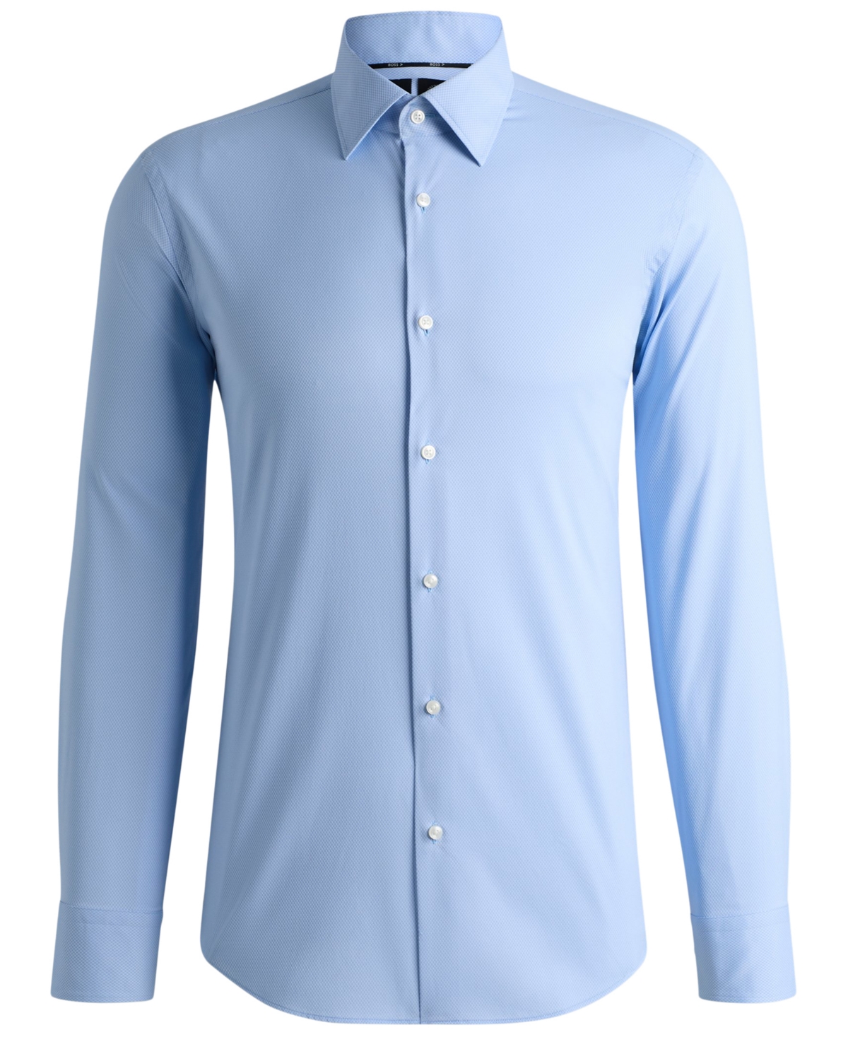 Hugo Boss Boss By  Men's Button-down Regular-fit Dress Shirt In Blue