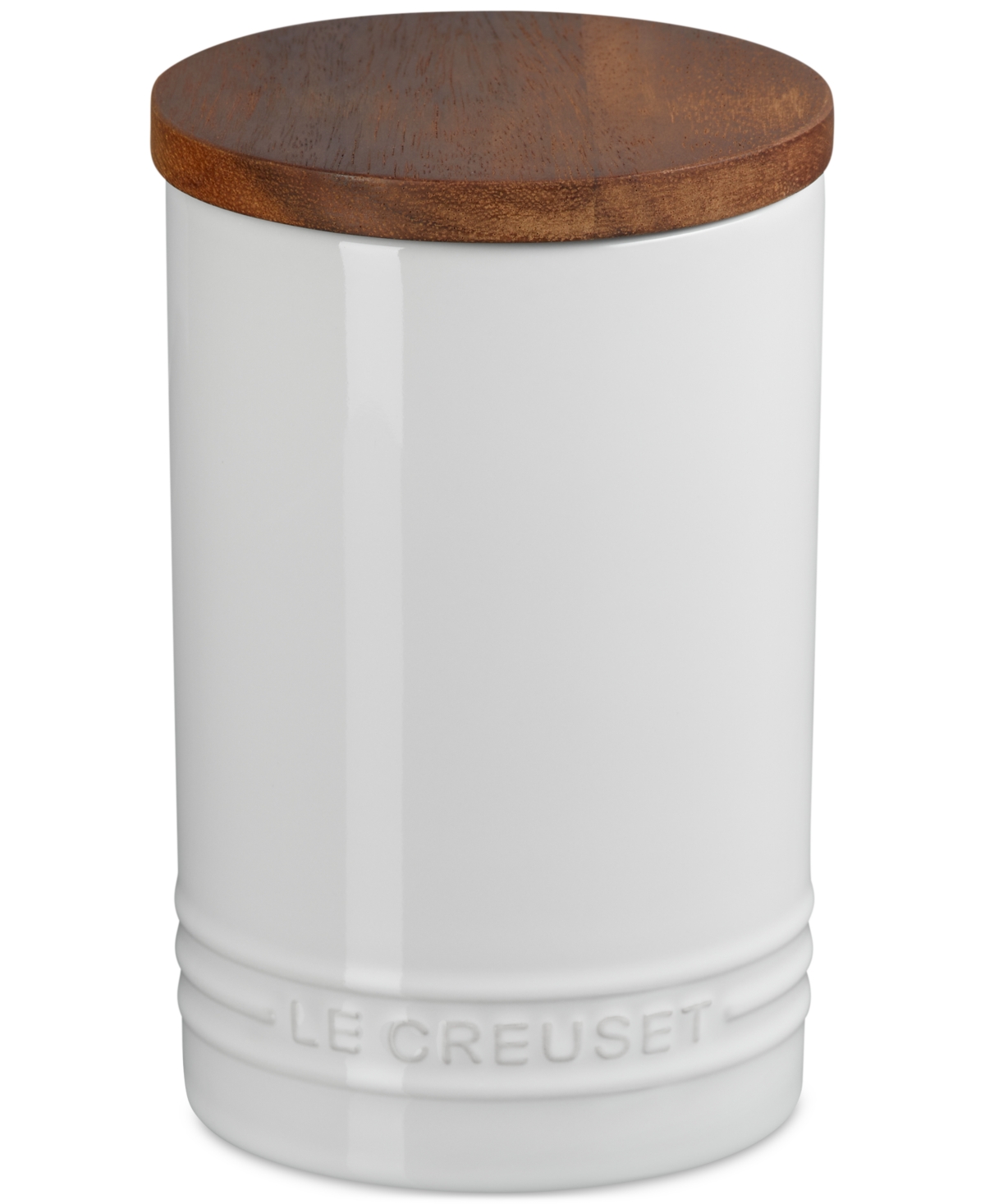 Le Creuset Signature Stoneware 26-ounce Storage Canister In White