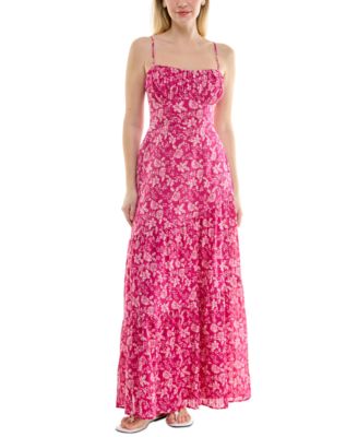 Juniors' Sleeveless Cutout-Back Maxi Dress, Created for Macy's